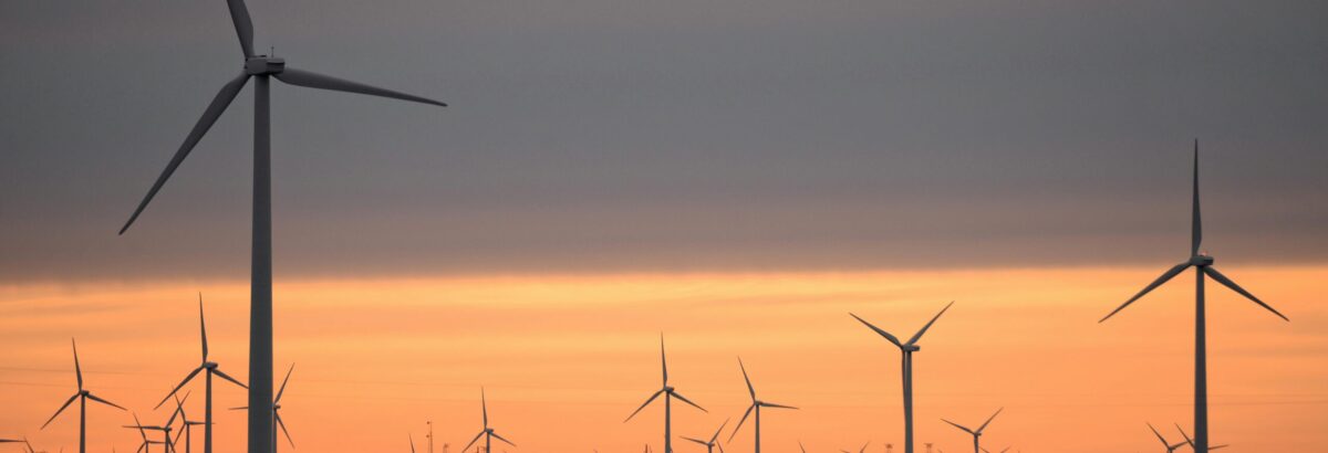 Offshore wind turbines powered by reliable satellite connectivity for remote access and predictive maintenance.